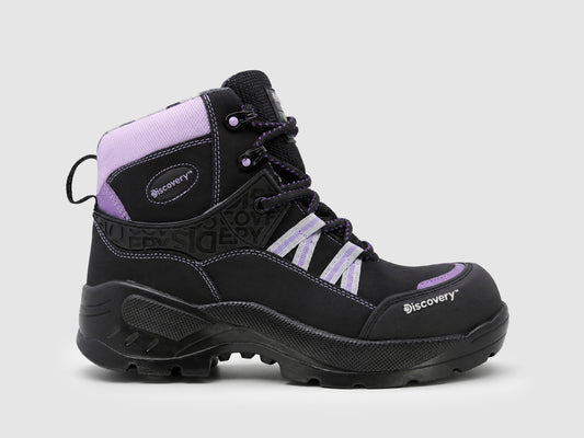 Bota Industrial Blackwood 2503 de Tecnocuero Negro para Mujer