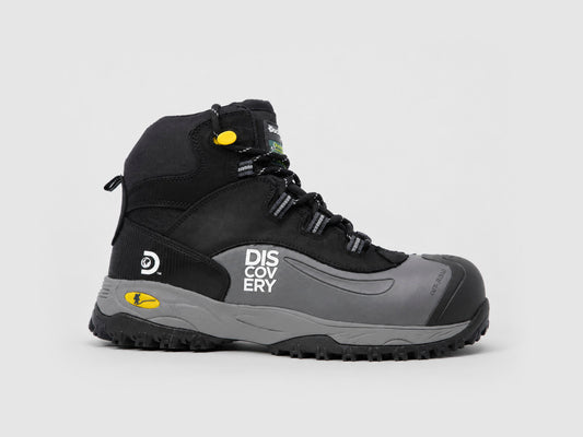 Bota Piel Industrial 2187 Negro