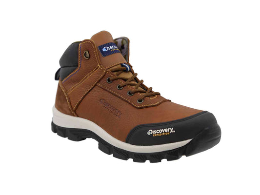 Discovery Bota Piel Casual para caminar Ajusco Hombre
