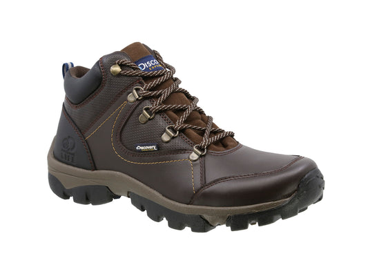 Discovery Bota Piel Casual para caminar Blackwood Hombre