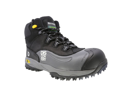 Bota Piel Industrial 2187 Negro