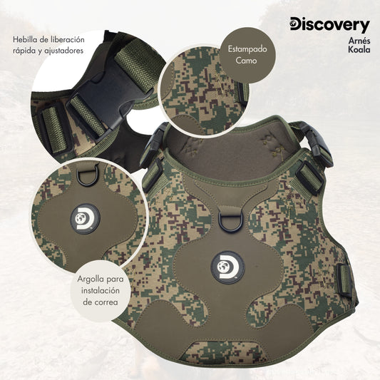 Arnés para Perro Discovery Koala color Verde