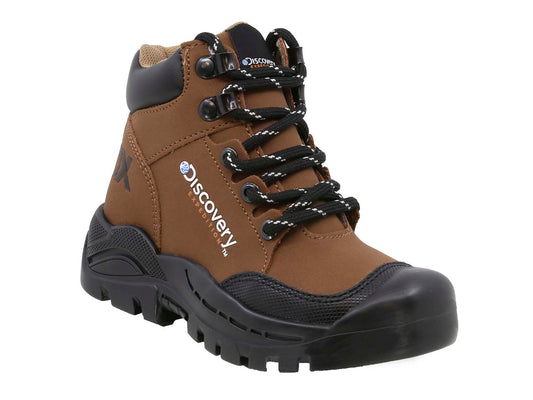 Bota Uso Rudo Discovery Expedition Kids Ajusco 3010 Café para Niño