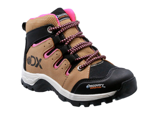 Bota Hiking Discovery Expedition Kids Blackwood 2011 Camel para Niña