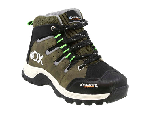 Bota Hiking Discovery Expedition Kids Blackwood 2011 Militar Para Niño