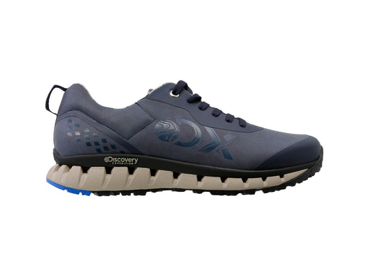 Tenis sneaker Senderismo Discovery Tai 2344 Azul para Hombre