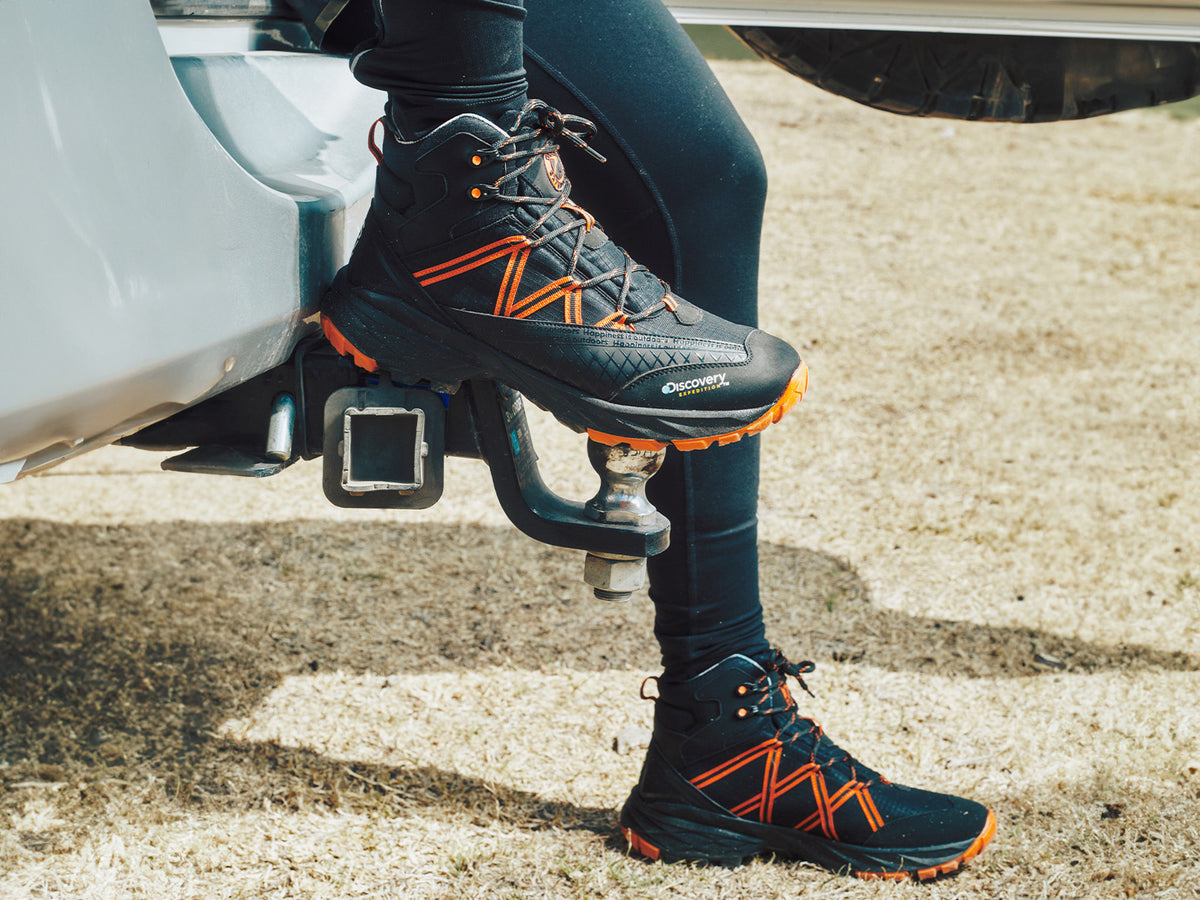 Botín Hiking Discovery Expedition Bryce 2492 Negro Naranja para Hombre