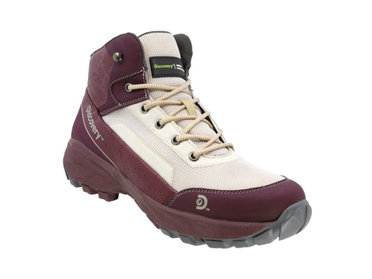 Bota Outdoor Discovery Bryce 2494 color Ciruela  para Hombre