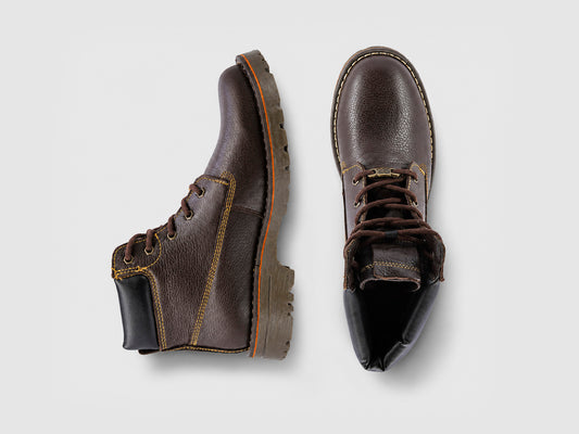 Bota Piel Casual 1933 Café