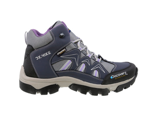 Discovery Bota Casual para caminar resistente Blackw Mujer
