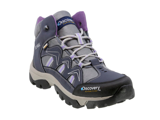 Discovery Bota Casual para caminar resistente Blackw Mujer