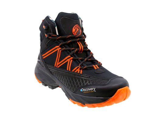 Botín Hiking Discovery Expedition Bryce 2492 Negro Naranja para Hombre