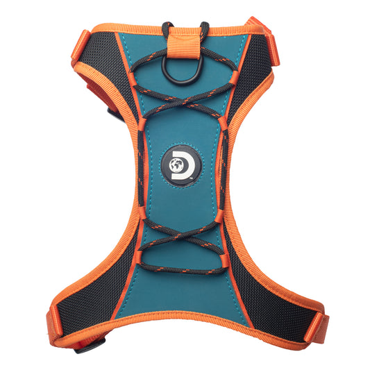 Pechera para Perro Discovery Serval color Naranja/Azul