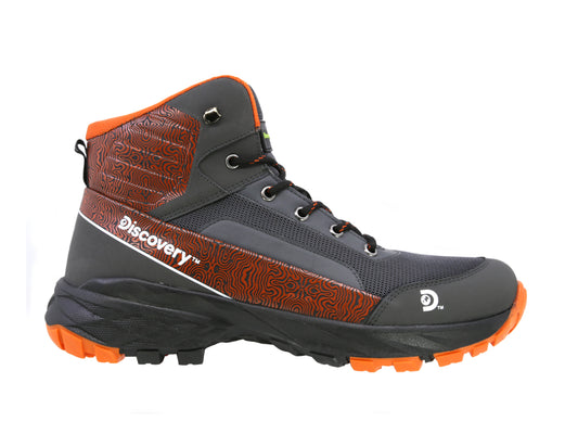 Bota Outdoor Discovery Bryce 2494 color Gris para Hombre